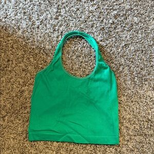 Green Halter Top